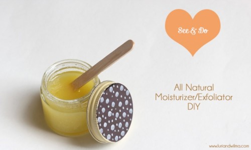 all-natural moisturizer (via luriandwilma)