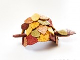 polymer clay fall leaves for making jewelry
