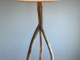 driftwood floor lamp