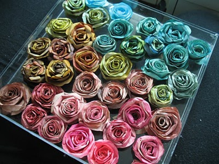 Awesome Diy Coffee Filter Roses For Valentine's Day