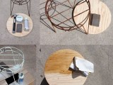 Awesome Diy End Table From A Plant Stand