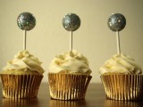 ball drop cake toppers
