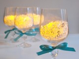 wineglass candle holders