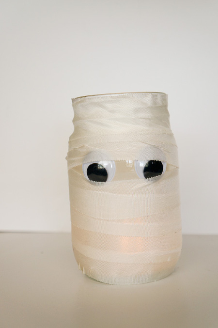 mummy candleholder