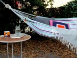 colorful summer hammock