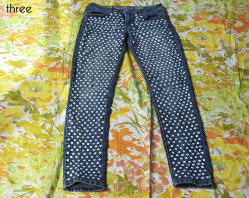 polka dot jeans (via theperfectpearpair)