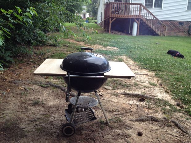 weber grill table