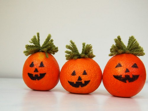 pumpkins from oranges