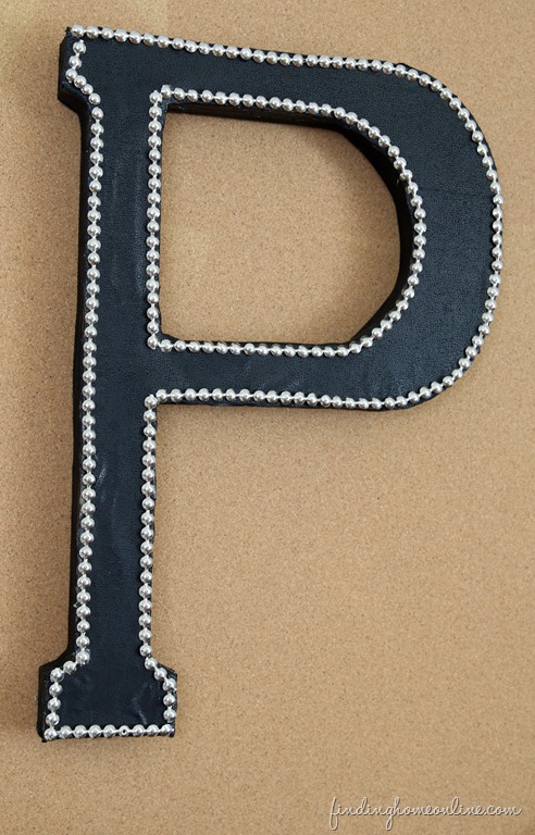 leather wrapped letters (via findinghomeonline)