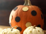 polka dot pumpkins