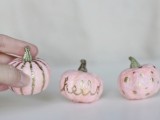 tissue paper mini pumpkins