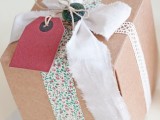vintage gift wrapping