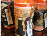 easy vintage Halloween candles