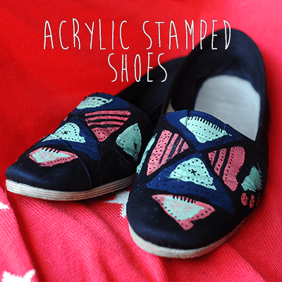 acrylic stamped shoes (via modernette)