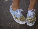 studded sneakers