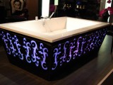 Arabesque bathtub with backlit by THG