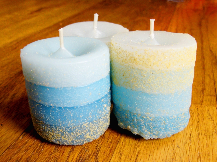 sand cast candles
