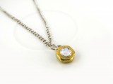 Beautiful Diy Gold Hexnut Necklace