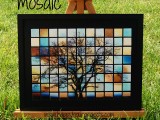 Beautiful Diy Tile Tree Mosaic