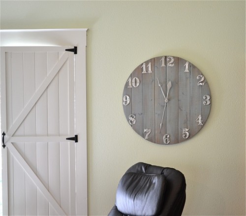 Beautiful Diy Wall Clock Of Wood Scraps