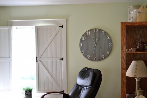 Beautiful Diy Wall Clock Of Wood Scraps