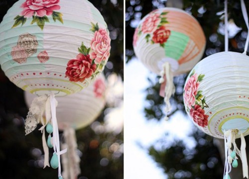 Beautifully Decorated Diy Paper Lanterns