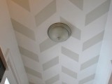 patterned ceiling