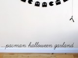pacman Halloween garland