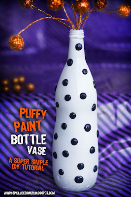 polka dot black and white vase (via swelldesigner)