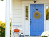 Blue Front Door Design