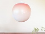 pink ombre pendant lamp
