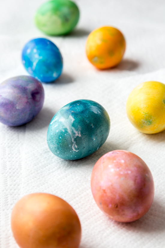 Bright Diy Easter Eggs With Different Patterns