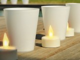 Candles In A Garden