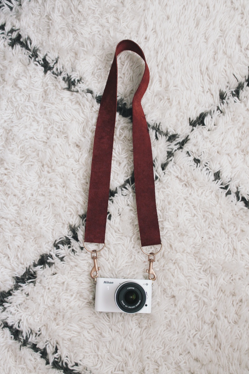 Casual Diy Leather Camera Strap