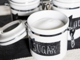chalkboard labels for ceramic containers