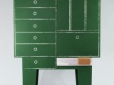 Chalkboard Storage Cabinet