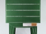 Chalkboard Storage Cabinet