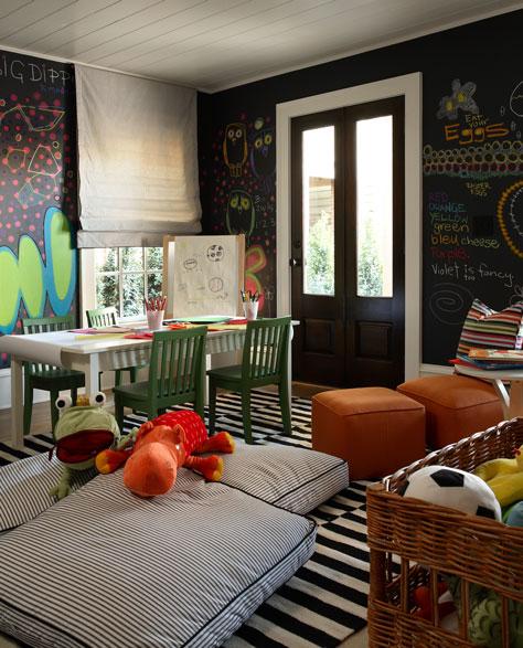 45 Ideas To Use Chalkboard Walls In Different Rooms