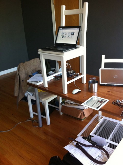 The Most Cheap And Simple DIY Standing Desk Ever