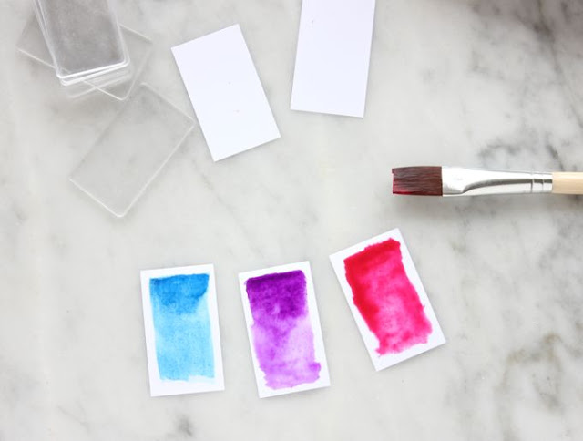 Cheerful and trendy diy watercolor magnets  3