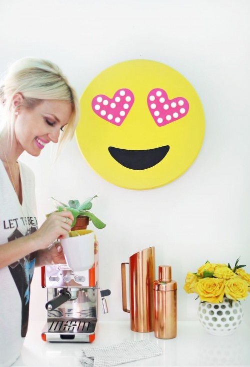 Cheerful And Bright DIY Emoji Marquee