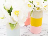 cheerful-diy-color-blocked-wood-vases-1