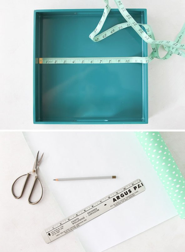 Cheerful Diy Mint Summer Tray Makeover