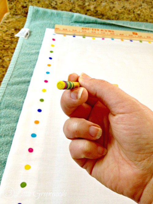 Cheerful DIY No Sew Table Runner For Easter