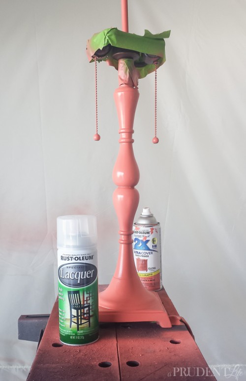 Chic And Cheap DIY Lamp Makeover