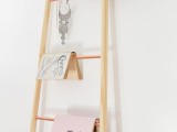 chic-diy-copper-and-wood-ladder-shelf-6