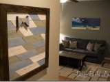 Chic Wall Art Of Recycled Wood