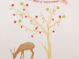 Christmas Fabric Wall Decals