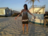 beach wrap dress