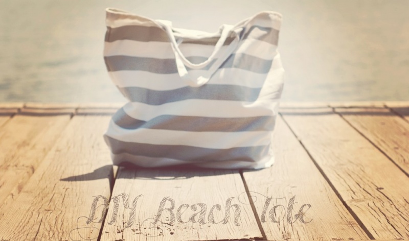 simple beach bag